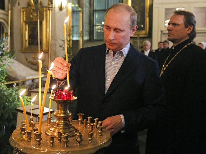 Владимира Путина тайно крестили