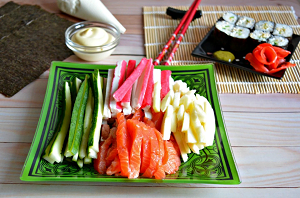 Выбираем правильные продукты для приготовления суши и роллов