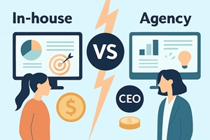 In-house  vs. :      CEO